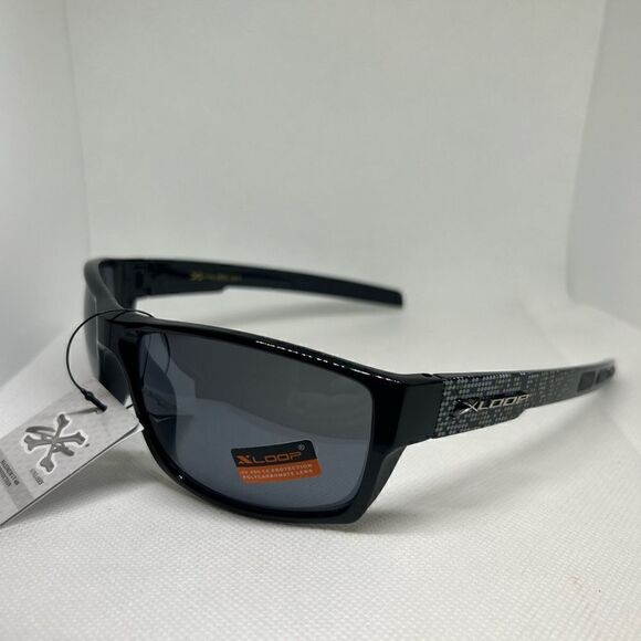 X-Loop Oval Wrap Mens Sunglasses - Picture 1 of 3